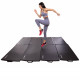 Килимок-мат спортивний складаний для вправ Exercise mat Zelart FI-3565 розмір 120х60х2,5см чорний