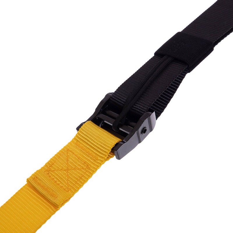 Петлі тренувальні Zelart FI-3595 чорний-жовтий