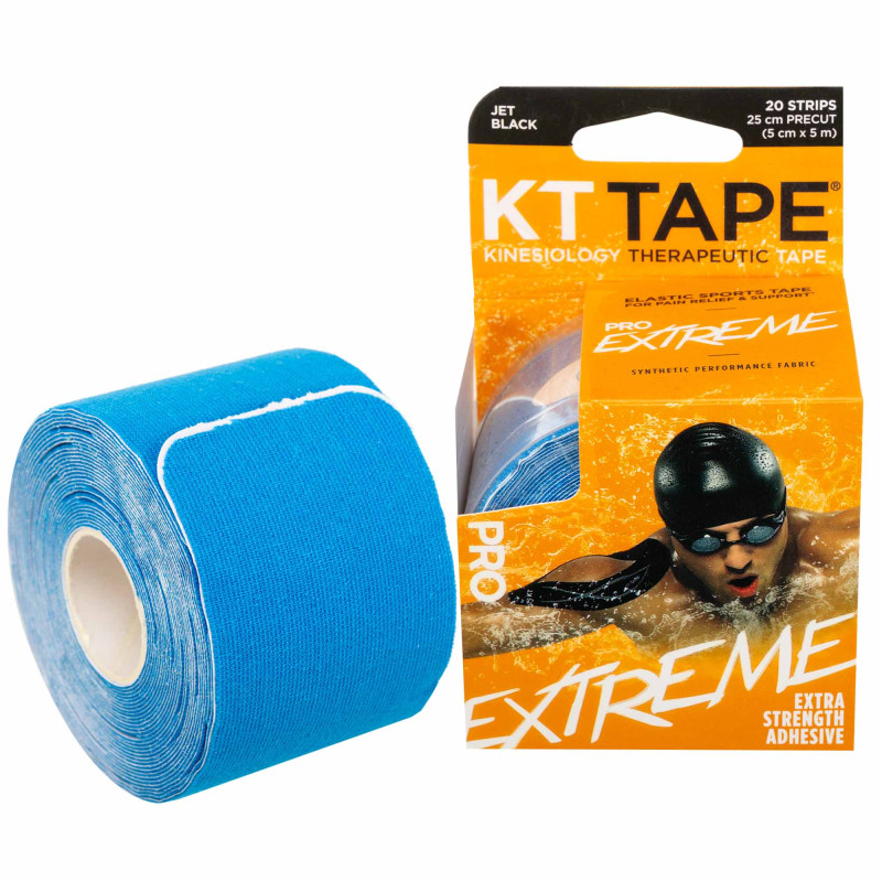 Кінезіо тейп нарізаний для обличчя та тіла Kinesio tape KTTP EXTREME FI-3627 20 штук кольори в асортименті