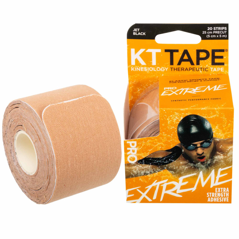 Кінезіо тейп нарізаний для обличчя та тіла Kinesio tape KTTP EXTREME FI-3627 20 штук кольори в асортименті