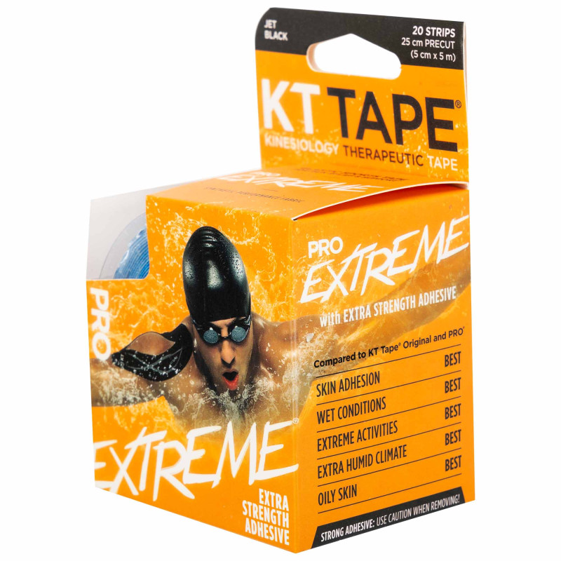 Кінезіо тейп нарізаний для обличчя та тіла Kinesio tape KTTP EXTREME FI-3627 20 штук кольори в асортименті