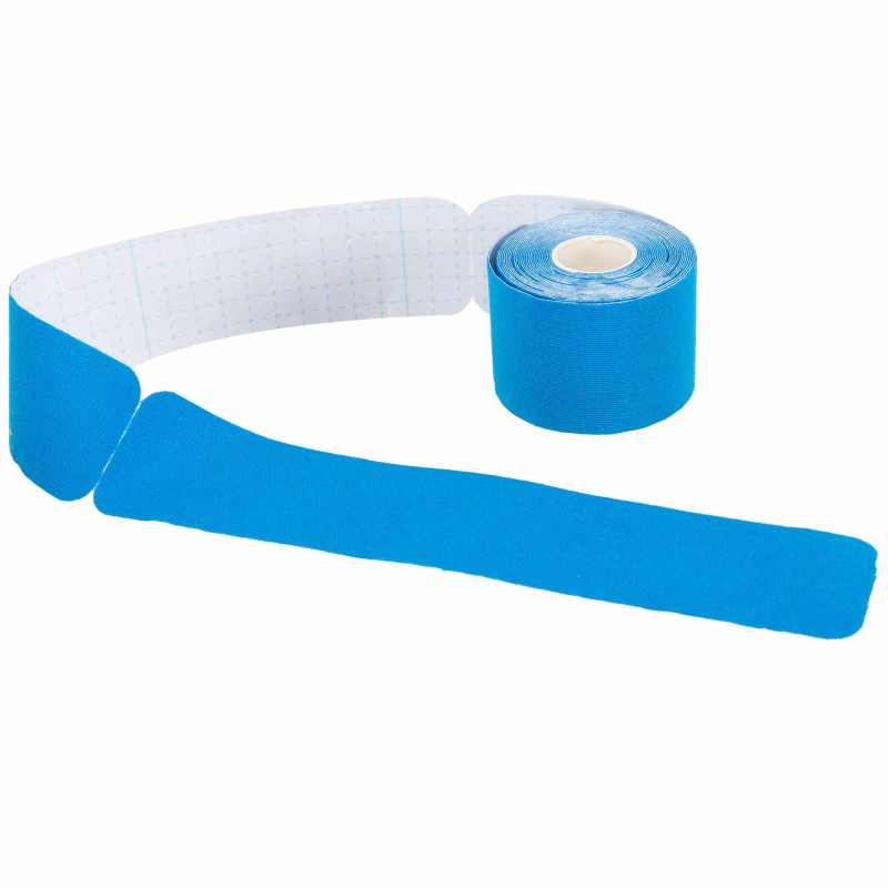 Кінезіо тейп нарізаний для обличчя та тіла Kinesio tape KTTP EXTREME FI-3627 20 штук кольори в асортименті