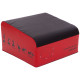Бокс пліометричний тумба для кросфіту Пліобокс Plyo box Zelart FI-3632 1шт 76-76-36/46см червоний-чорний