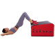 Бокс пліометричний тумба для кросфіту Пліобокс Plyo box Zelart FI-3632 1шт 76-76-36/46см червоний-чорний