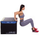 Бокс пліометричний тумба для кросфіту Пліобокс Plyo box Zelart FI-3633 1шт 75-61-51см чорний