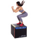 Бокс пліометричний тумба для кросфіту Пліобокс Plyo box Zelart FI-3633 1шт 75-61-51см чорний