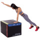 Бокс пліометричний тумба для кросфіту Пліобокс Plyo box Zelart FI-3633 1шт 75-61-51см чорний
