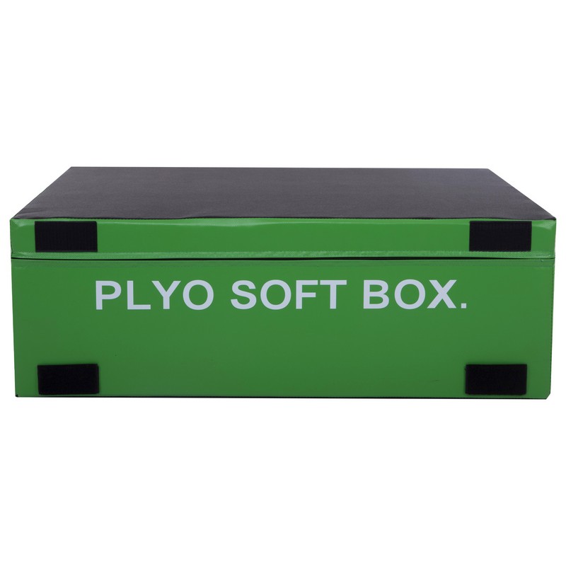 Бокс пліометричний тумба для кросфіту Пліобокс набір 3 боксу Plyo boxes Zelart FI-3635 3шт 90х75х30/45/60см зелений, синій, червоний