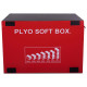 Бокс пліометричний тумба для кросфіту Пліобокс набір 3 боксу Plyo boxes Zelart FI-3635 3шт 90х75х30/45/60см зелений, синій, червоний
