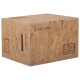 Бокс пліометричний тумба для кросфіту Пліобокс Wood Plyo box Zelart FI-3636-1 1шт 60см світло-коричневий
