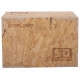 Бокс пліометричний тумба для кросфіту Пліобокс Wood Plyo box Zelart FI-3636-1 1шт 60см світло-коричневий