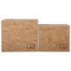 Бокс пліометричний тумба для кросфіту Пліобокс Wood Plyo box Zelart FI-3636-1 1шт 60см світло-коричневий