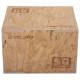 Бокс пліометричний тумба для кросфіту Пліобокс Wood Plyo box Zelart FI-3636-1 1шт 60см світло-коричневий