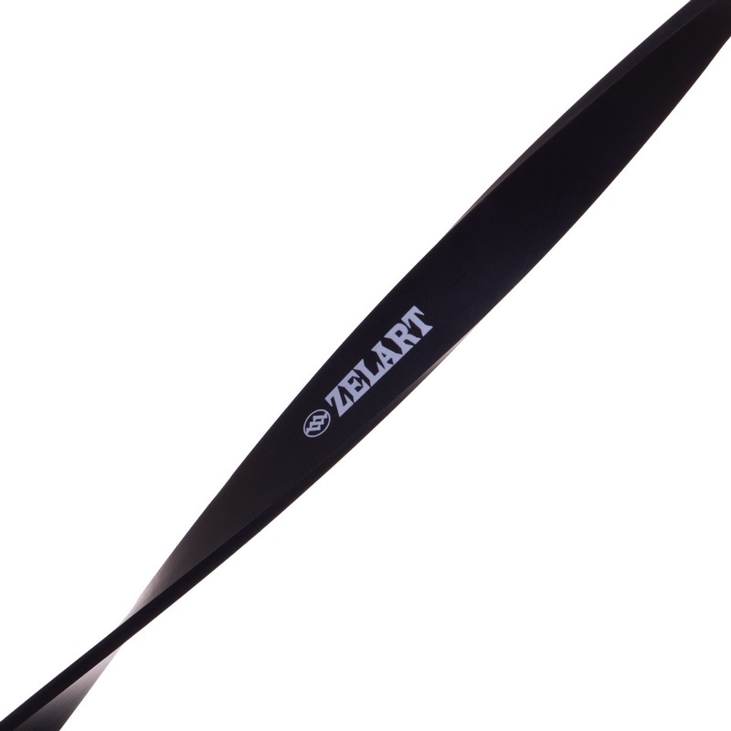 Гума петля для підтягувань та тренувань стрічка силова Zelart POWER BANDS FI-3917-BK чорний