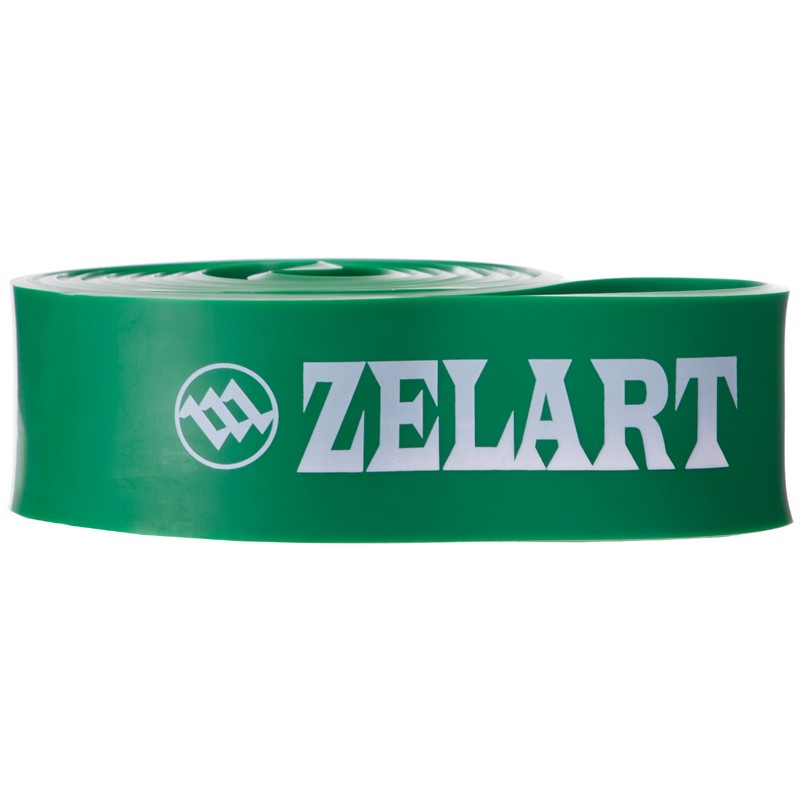 Гума петля для підтягувань та тренувань стрічка силова Zelart POWER BANDS FI-3917-G зелений