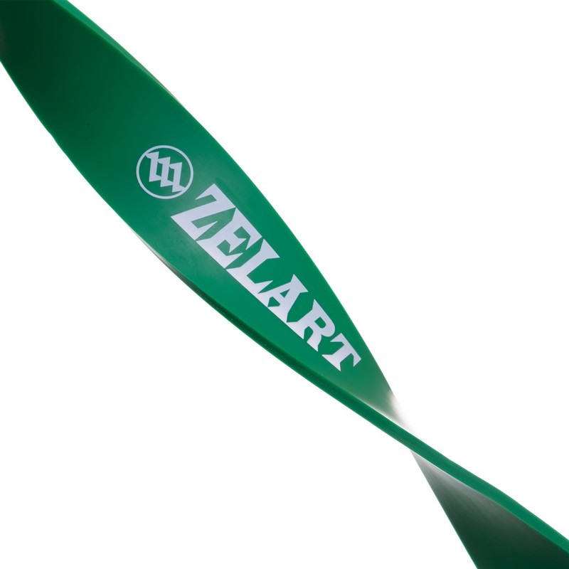Гума петля для підтягувань та тренувань стрічка силова Zelart POWER BANDS FI-3917-G зелений