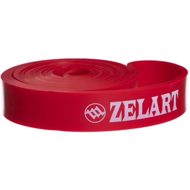 Гума петля для підтягувань та тренувань стрічка силова Zelart POWER BANDS FI-3917-R червоний