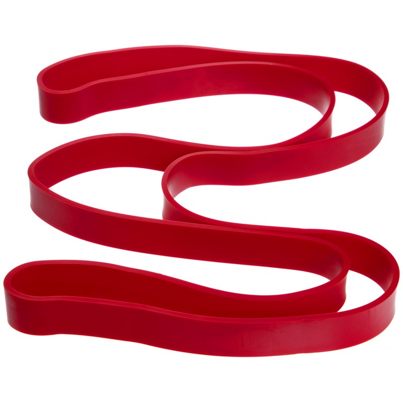 Гума петля для підтягувань та тренувань стрічка силова Zelart POWER BANDS FI-3917-R червоний