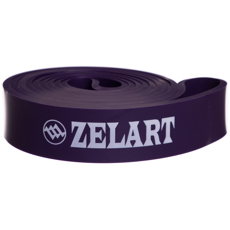 Гума петля для підтягувань та тренувань стрічка силова Zelart POWER BANDS FI-3917-V фіолетовий