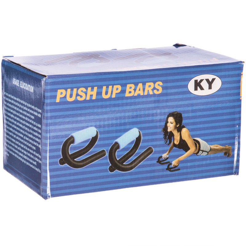 Упори для віджимань 2штуки SP-Sport FI-3970 PUSH-UP BAR 11x21см чорний