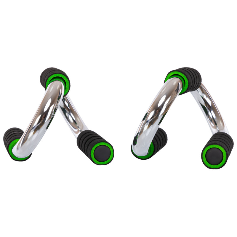 Упори для віджимань 2штуки SP-Sport FI-3971 PUSH-UP BAR 11x21см сірий-чорний-червоний