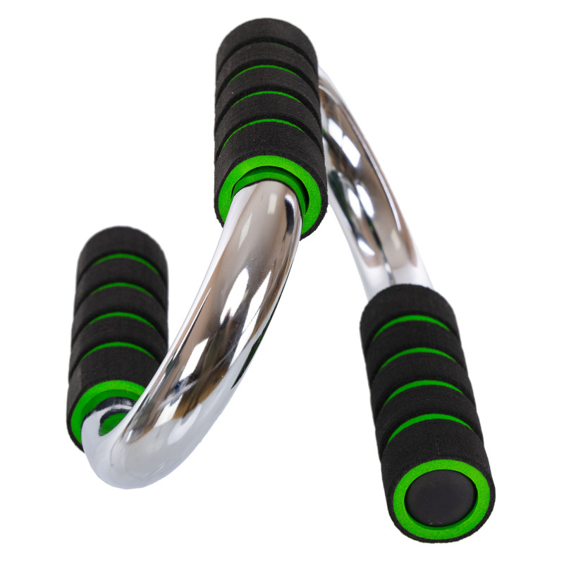 Упори для віджимань 2штуки SP-Sport FI-3971 PUSH-UP BAR 11x21см сірий-чорний-червоний