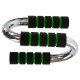 Упори для віджимань 2штуки SP-Sport FI-3971 PUSH-UP BAR 11x21см сірий-чорний-червоний