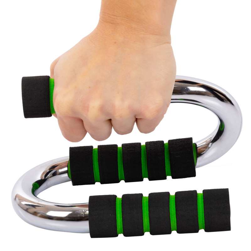 Упори для віджимань 2штуки SP-Sport FI-3971 PUSH-UP BAR 11x21см сірий-чорний-червоний