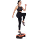 Степ-платформа балансувальна 4 в 1 MULTIFUNCTIONAL STEP Zelart FI-3996 53x36x14см чорний-помаранчевий