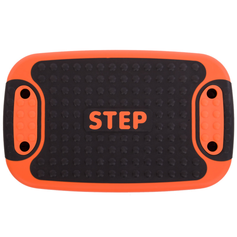 Степ-платформа балансувальна 4 в 1 MULTIFUNCTIONAL STEP Zelart FI-3996 53x36x14см чорний-помаранчевий