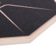 Диск балансувальний балансборд дерев'яний WOOD BALANCE BOARD Zelart FI-4013 39,5 см чорний
