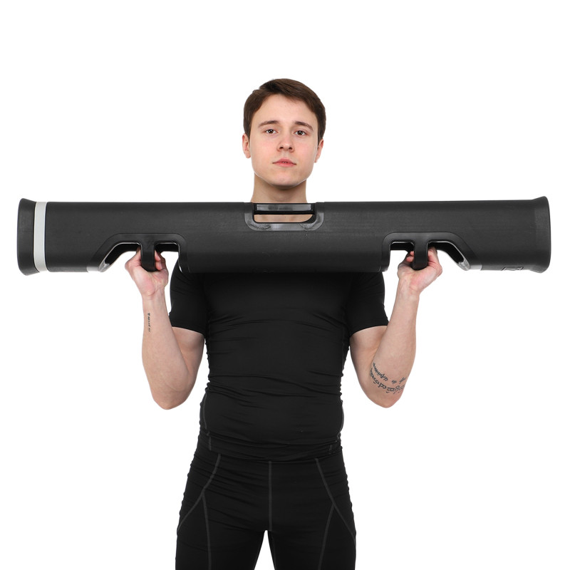 Тренажер силовий функціональний POWER BARREL Барель Record FI-4046-12 12 кг чорний