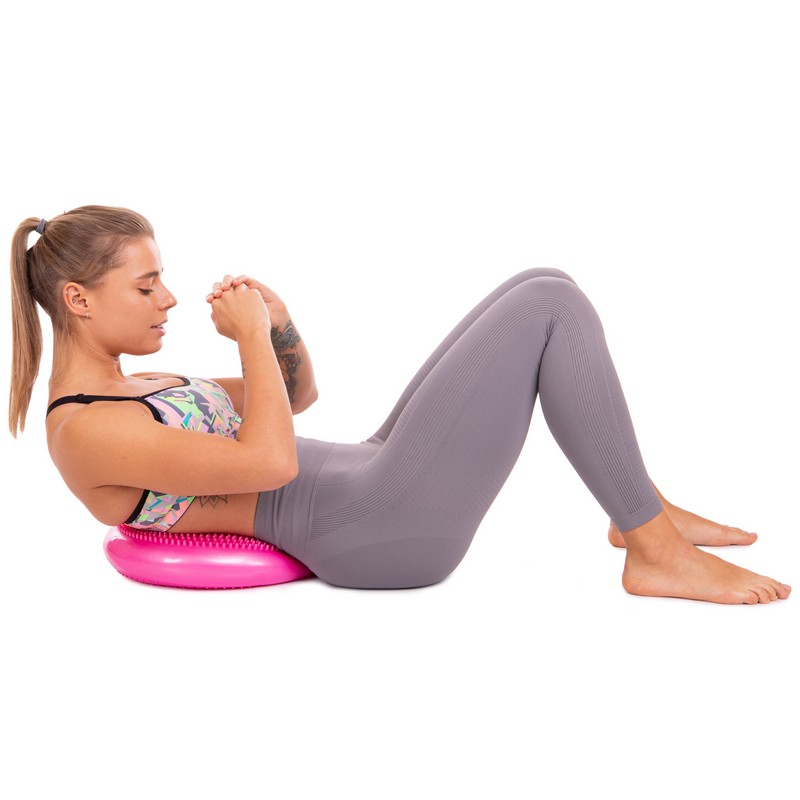 Подушка балансувальна масажна диск балансувальний BALANCE CUSHION SP-Sport FI-4272 діаметр 33см кольори в асортименті