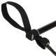 Палка гимнастическая с эспандерами Gym Stick для фитнеса SP-Sport FI-4412 1,3м чорний