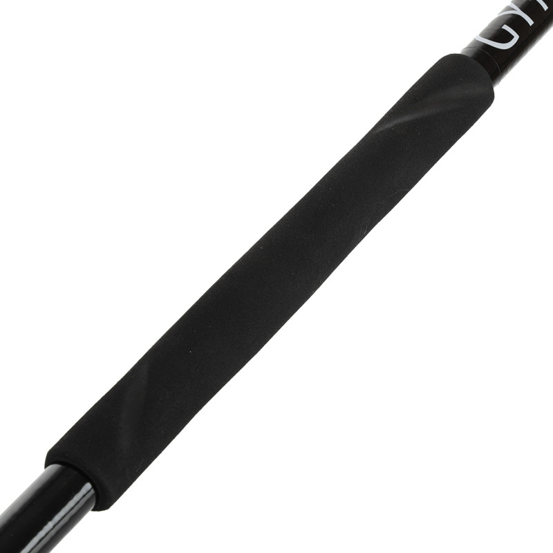 Палка гимнастическая с эспандерами Gym Stick для фитнеса SP-Sport FI-4412 1,3м чорний