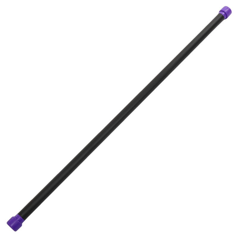 Бодібар Body Bar Zelart FI-4776-6 вага 6кг чорний-фіолетовий