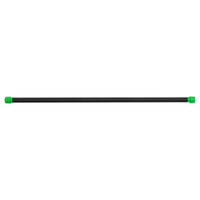 Бодібар Body Bar Zelart FI-4776-8 вага 8кг чорний-зелений