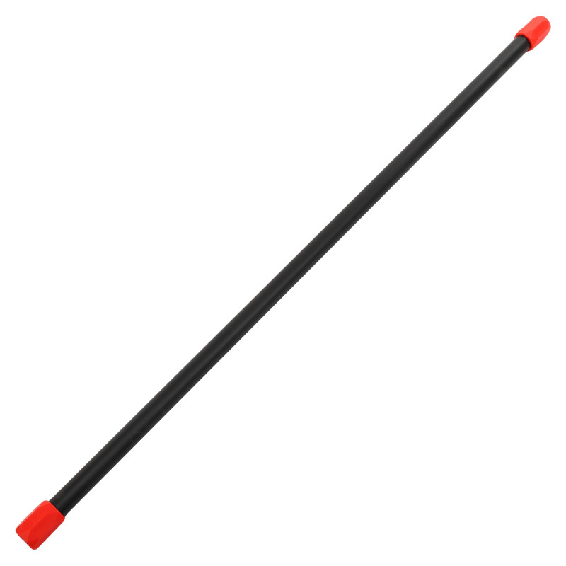 Бодібар Body Bar Zelart FI-4780-2 вага 2кг чорний-червоний