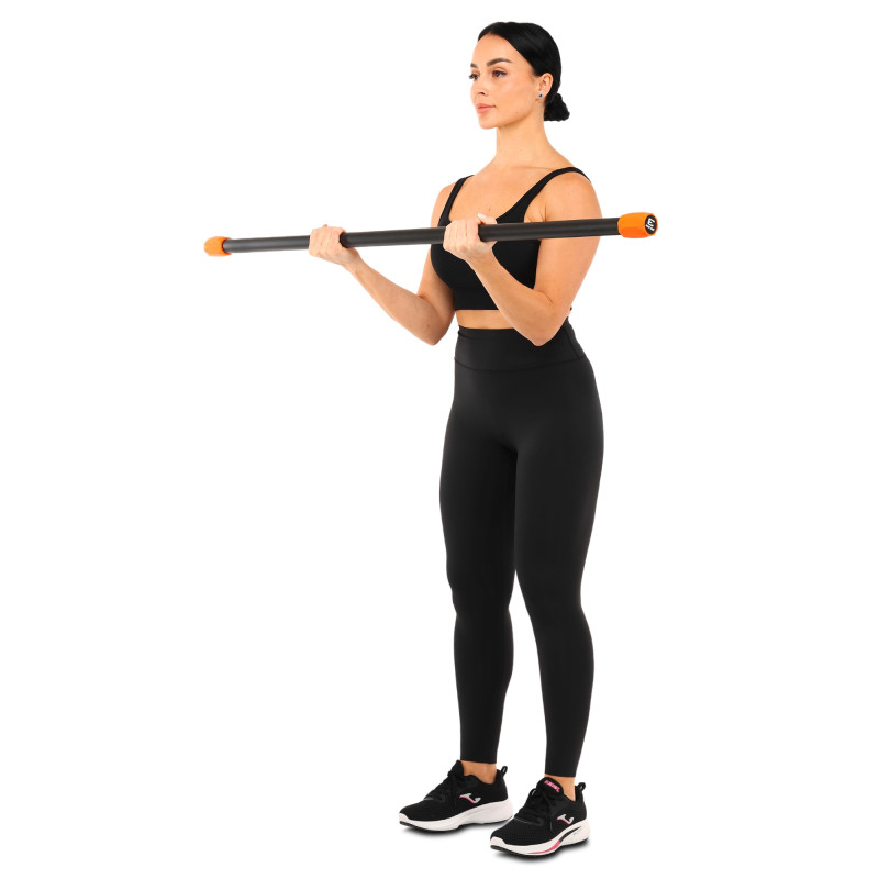 Бодібар Body Bar Zelart FI-4780-3 вага 3кг чорний-помаранчевий