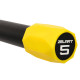 Бодібар Body Bar Zelart FI-4780-5 вага 5кг чорний-жовтий