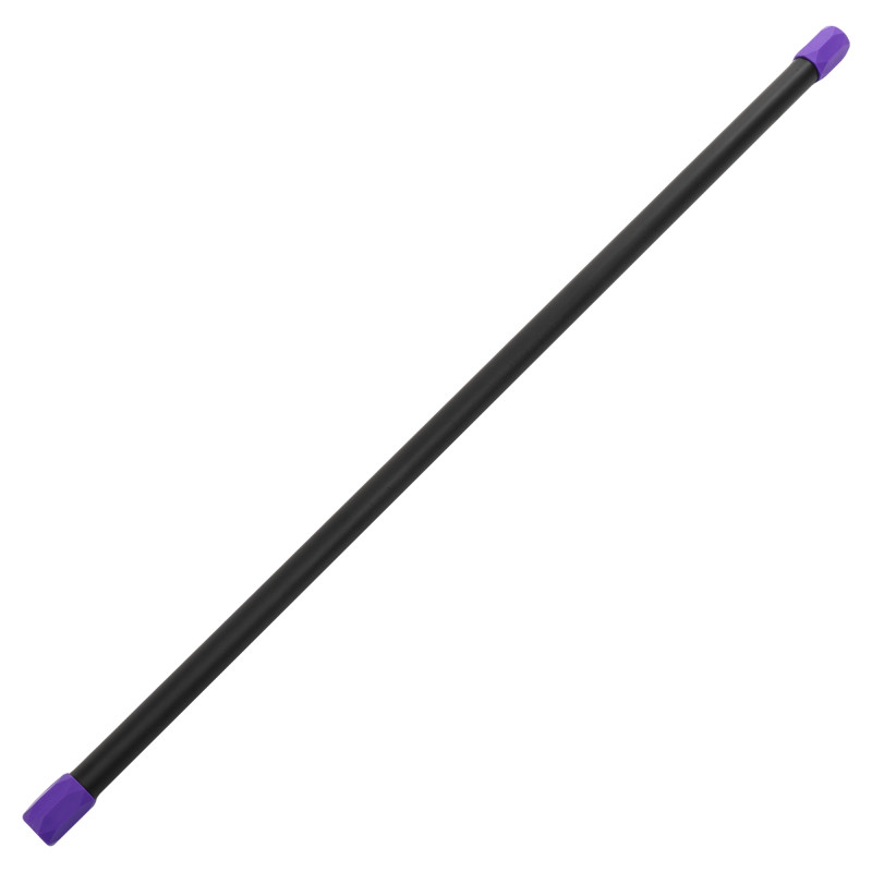 Бодібар Body Bar Zelart FI-4780-6 вага 6кг чорний-фіолетовий