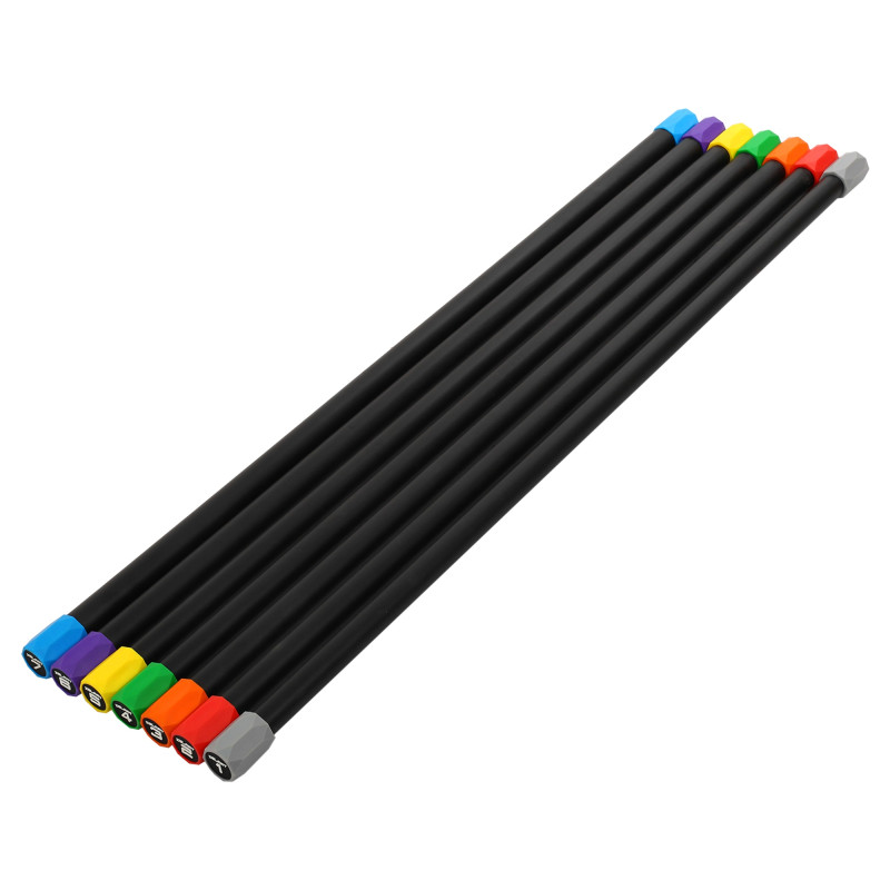 Бодібар Body Bar Zelart FI-4780-7 вага 7кг чорний-синій