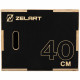 Бокс пліометричний тумба для кросфіту Пліобокс Wood Plyo box Zelart FI-4884-1 1шт 60см чорний
