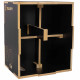 Бокс пліометричний тумба для кросфіту Пліобокс Wood Plyo box Zelart FI-4884-1 1шт 60см чорний