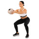 Слембол м'яч набивний для кросфіту та фітнесу Slam Ball Zelart FI-4905-2 2кг чорний