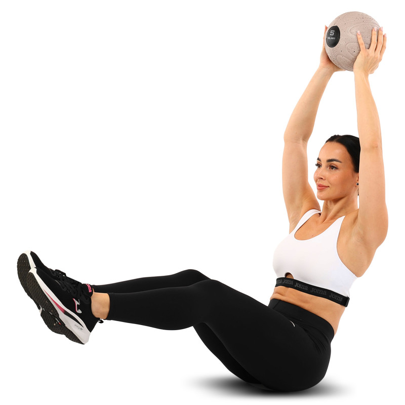 Слембол м'яч набивний для кросфіту та фітнесу Slam Ball Zelart FI-4905-5 5кг чорний