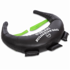 Мішок Болгарський тренувальний Zelart Bulgarian Bag FI-5024-15 15кг чорний-салатовий
