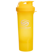 Шейкер для спортивного харчування з відсіком для протеїну SMART SHAKER SLIM FI-5054 400+100мл кольори в асортименті