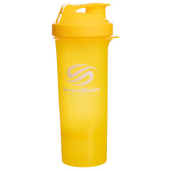 Шейкер для спортивного харчування з відсіком для протеїну SMART SHAKER SLIM FI-5054 400+100мл кольори в асортименті