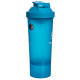 Шейкер для спортивного харчування з відсіком для протеїну SMART SHAKER SLIM FI-5054 400+100мл кольори в асортименті